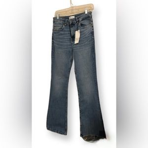 ZARA jeans , high waisted flare . Size 8.